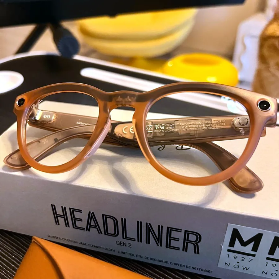 Ray-Ban Meta Gen 2 Headliner, Matte Peach