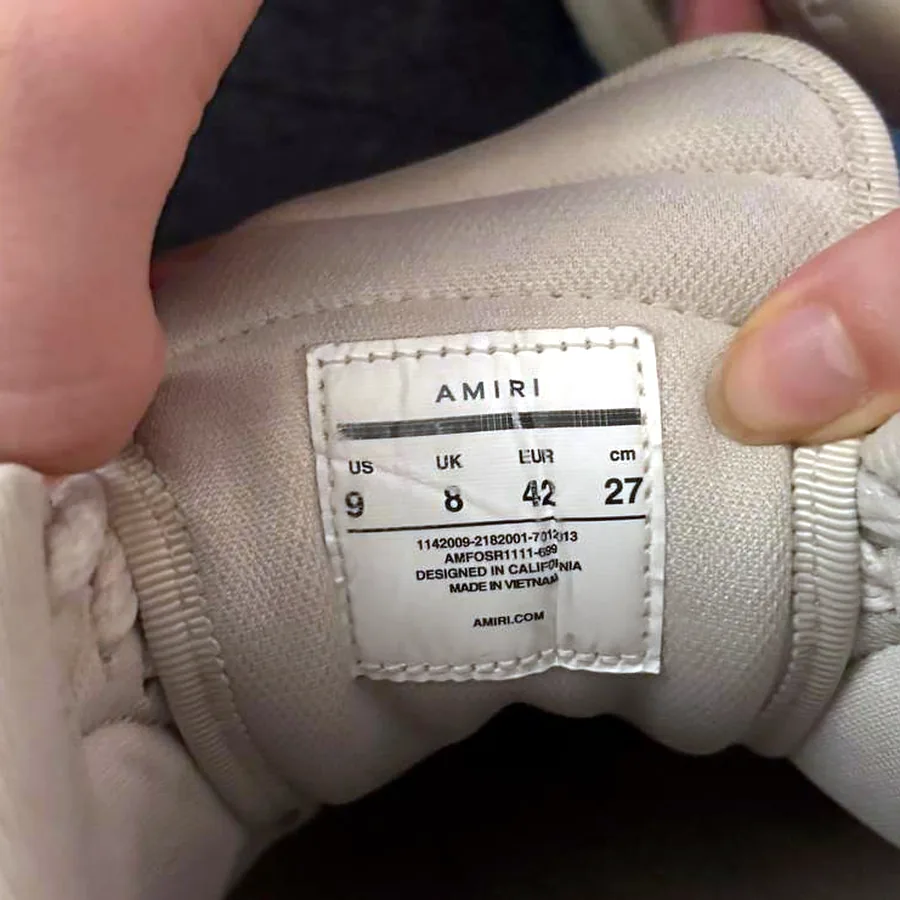 Кроссовки AMIRI Skel Top Low, размер 42
