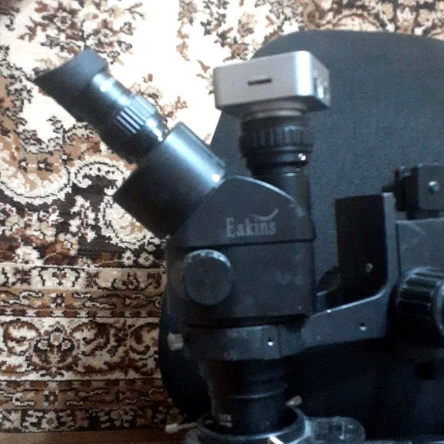 Микроскоп тринокулярный Eakins 7-45X с камерой
