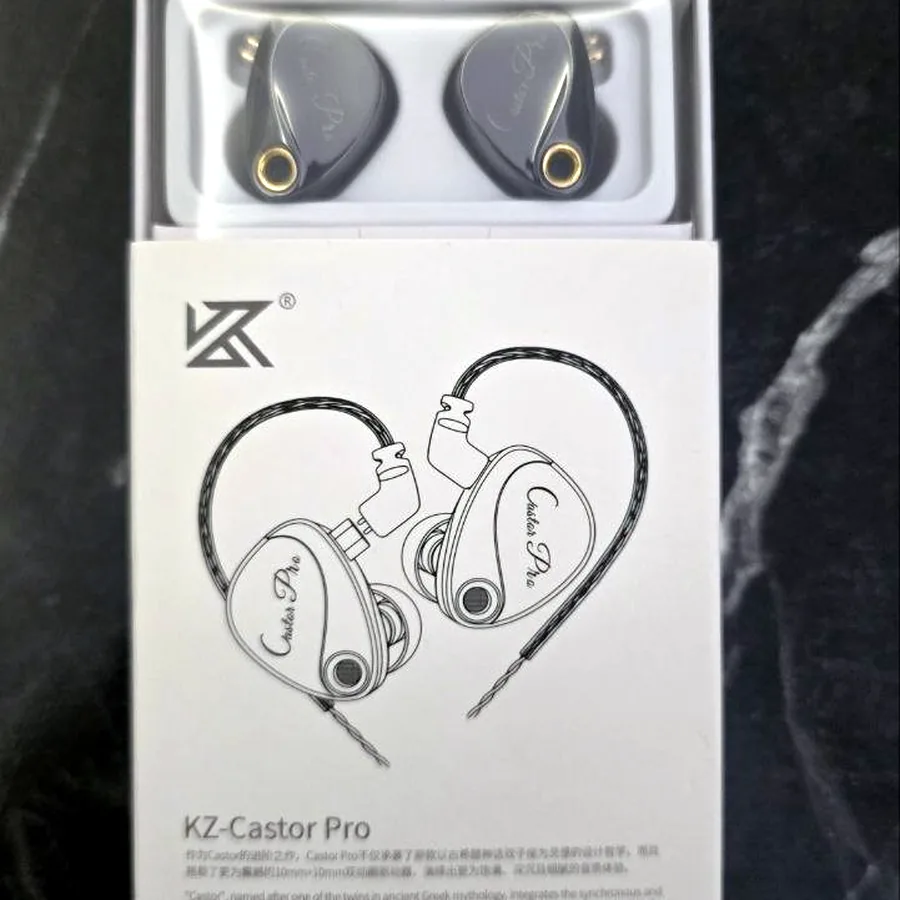 Наушники KZ Castor Pro Bass, чёрные