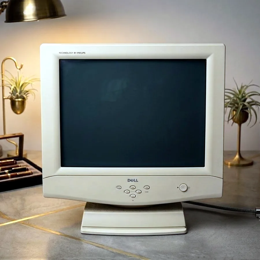CRT мониторы Dell и Delux, ретро-игры