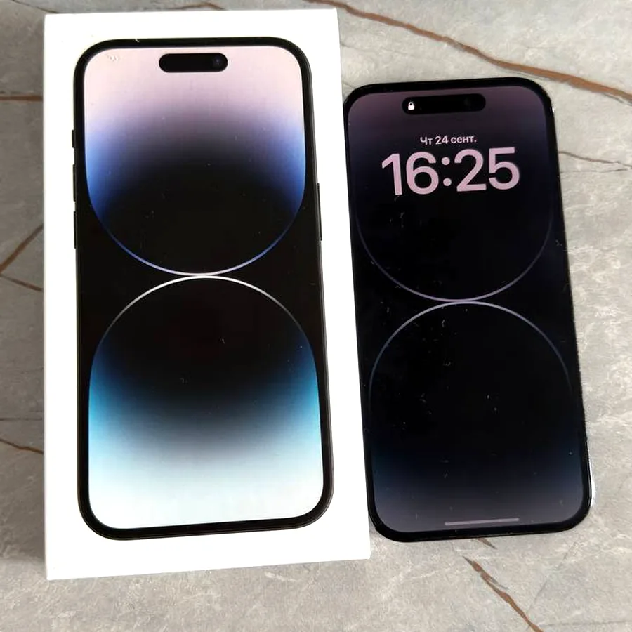 iPhone 14 Pro Space Black, 128GB, батарея 78%
