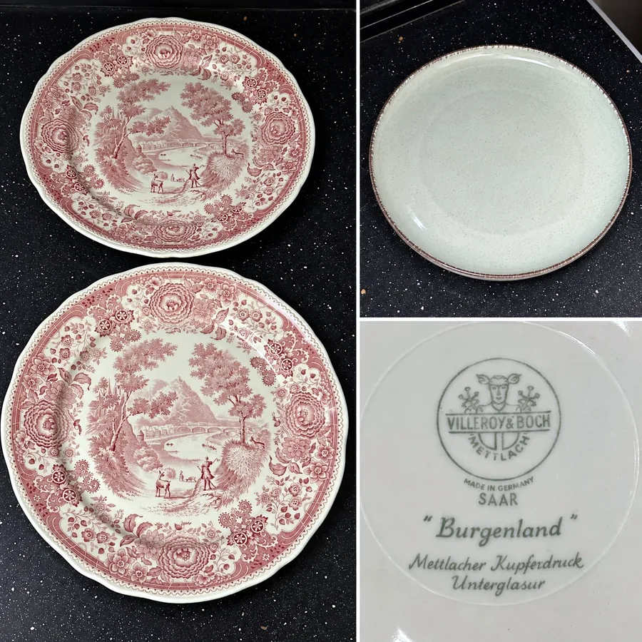 Тарелки Villeroy & Boch Burgenland, зелёная тарелка