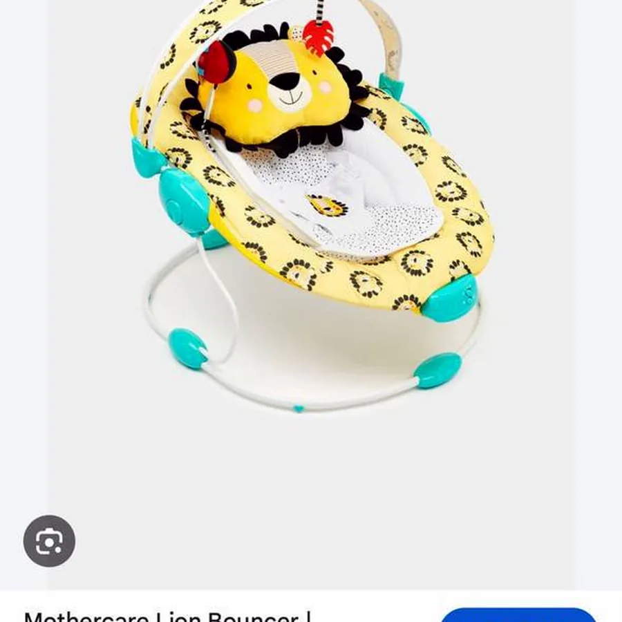 Шезлонг-качалка Mothercare, жёлтый
