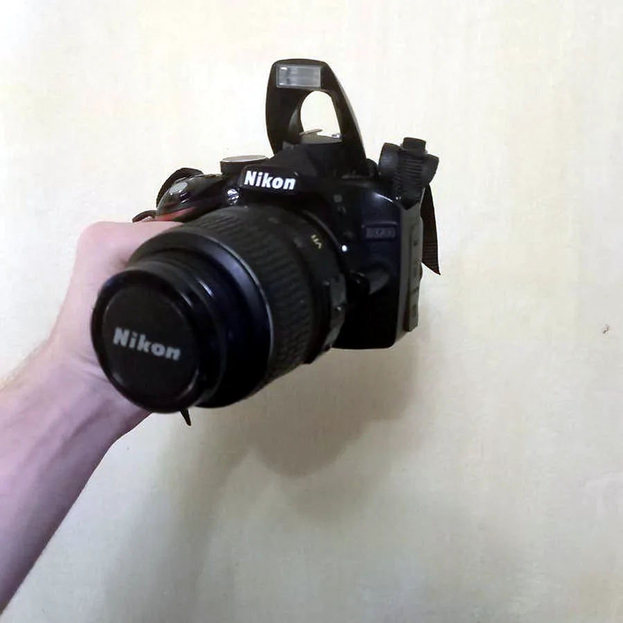 Фотоаппарат Nikon D3200 с объективом 18-55 мм