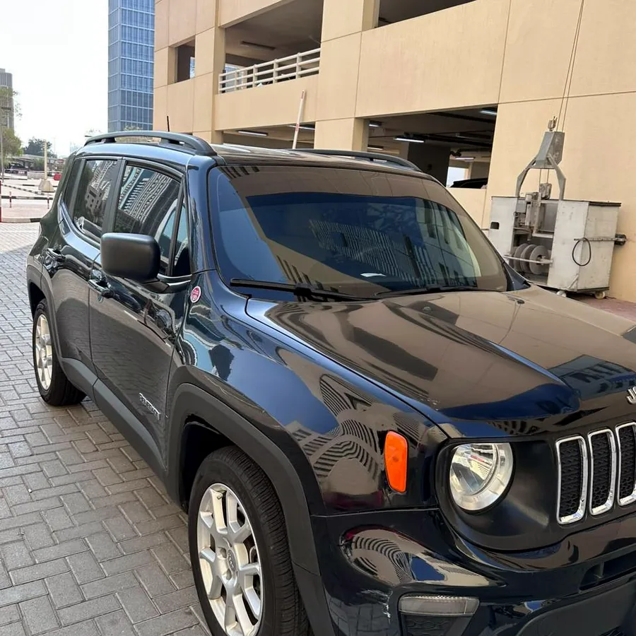 Jeep Renegade 2020, чёрный, Дубай