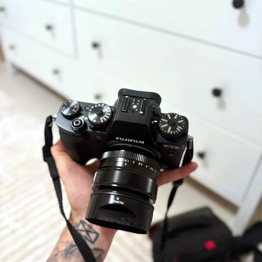 Fujifilm X-T3 с объективом 35 мм f/1.4