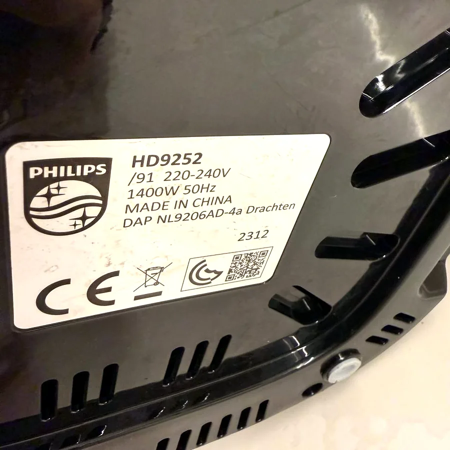 Philips Essential Airfryer HD9252/91, 1400 Вт
