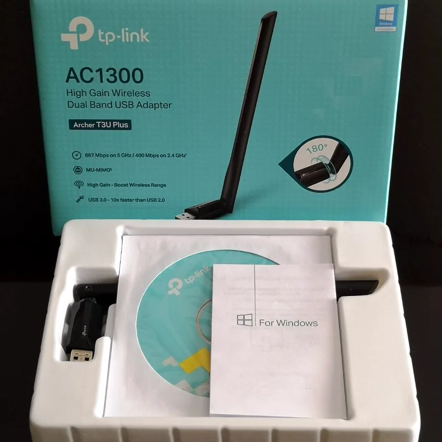 Wi-Fi адаптер TP-Link Archer T3U Plus AC1300