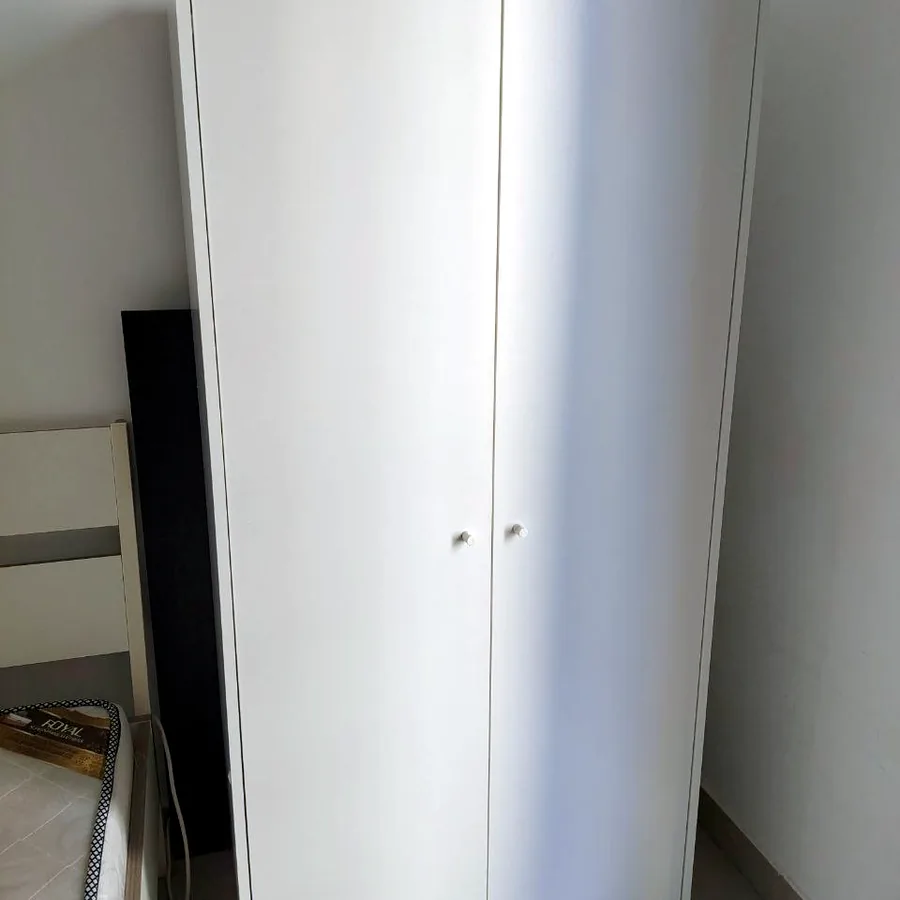 Шкаф платяной IKEA белый, 80×55×176 см