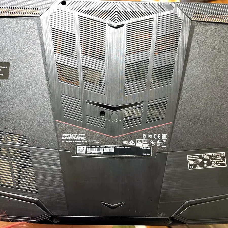 Ноутбук MSI GF65 Thin 10SDR, i7, GTX 1660 Ti
