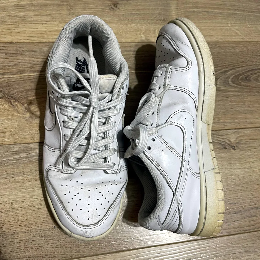 Nike Dunk Low Triple White, размер US 8.5