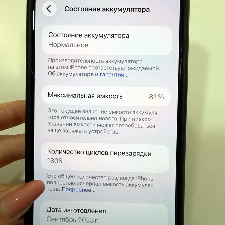 iPhone 15 Pro Max, разбита задняя камера