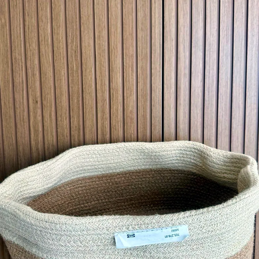 Плетёная корзина IKEA
