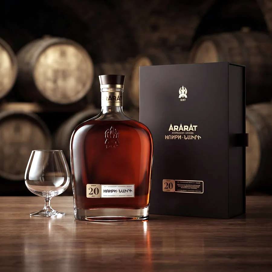 ARARAT Nairi 20 Years, армянский коньяк