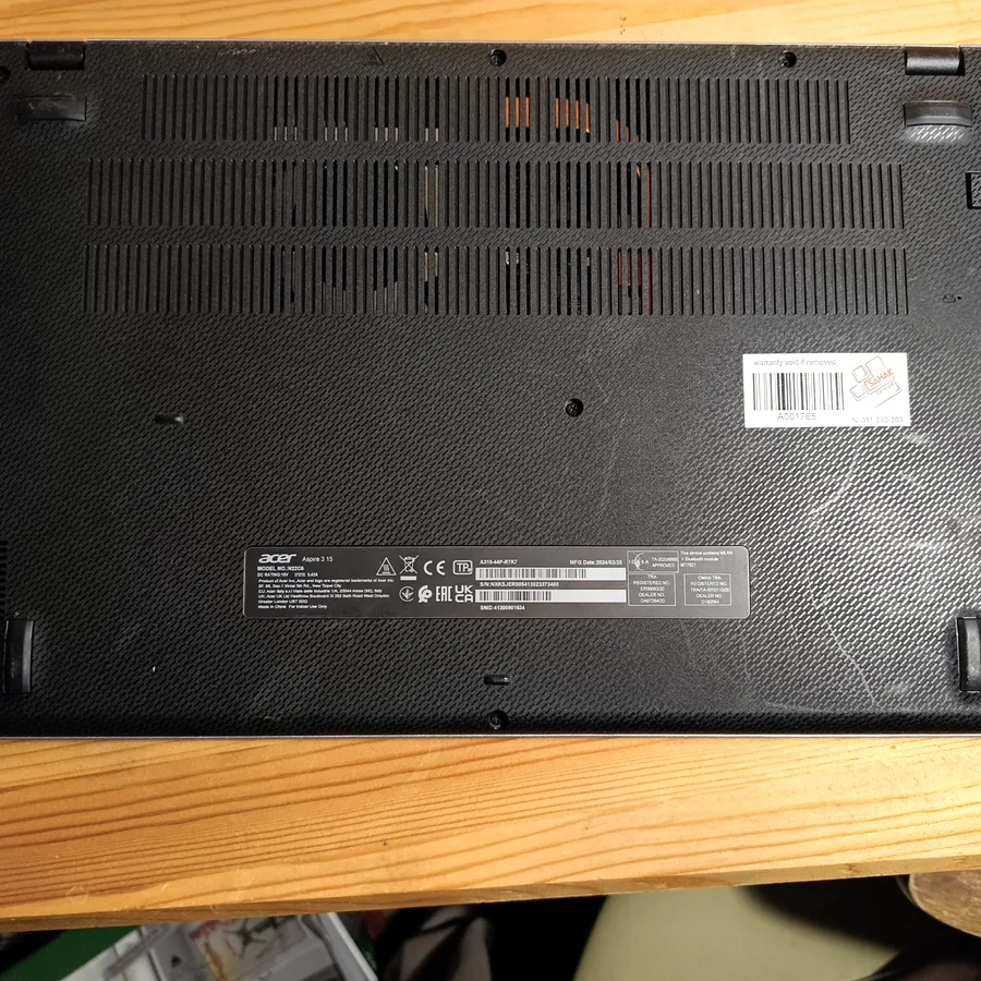 Ноутбук Acer Aspire 3, Ryzen 5500U, 16GB RAM