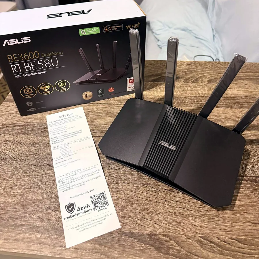 Роутер ASUS RT-BE58U Wi-Fi 7, новый