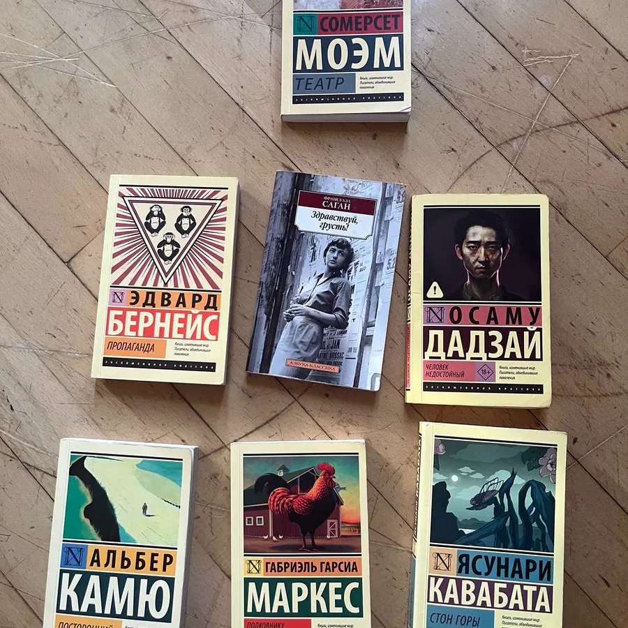Книги: Театр, Человек недостойный, Посторонний и другие