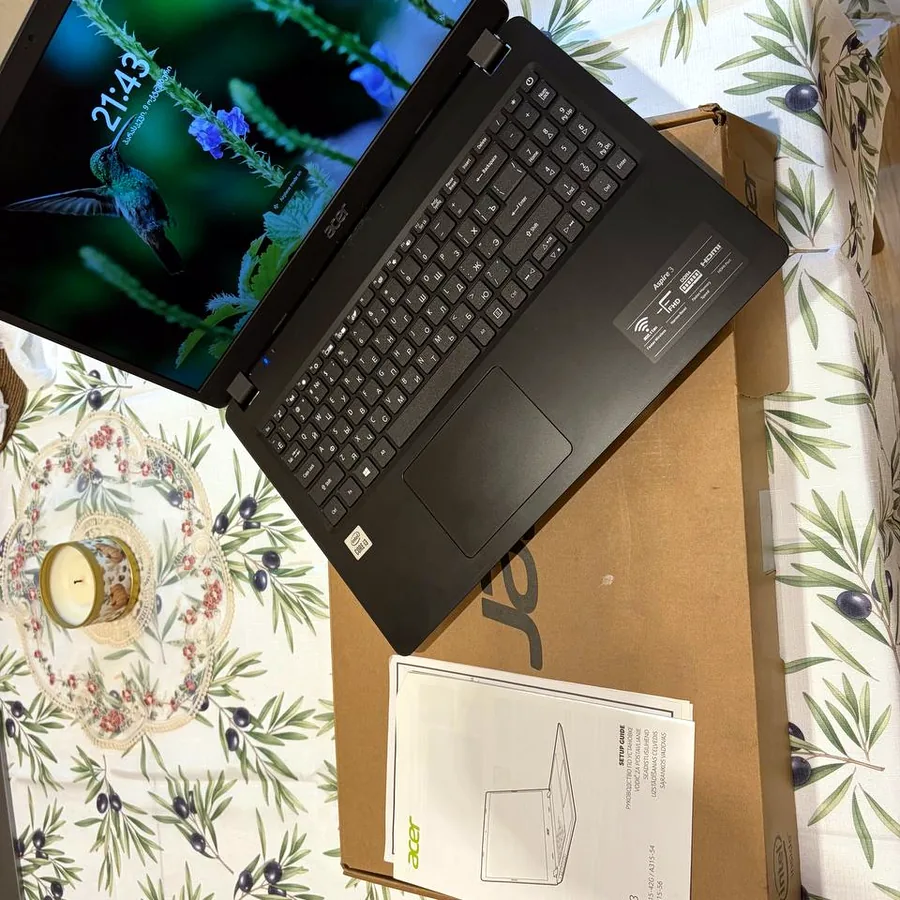 Ноутбук Acer Aspire 3, Intel Core i3, 15.6 дюйма