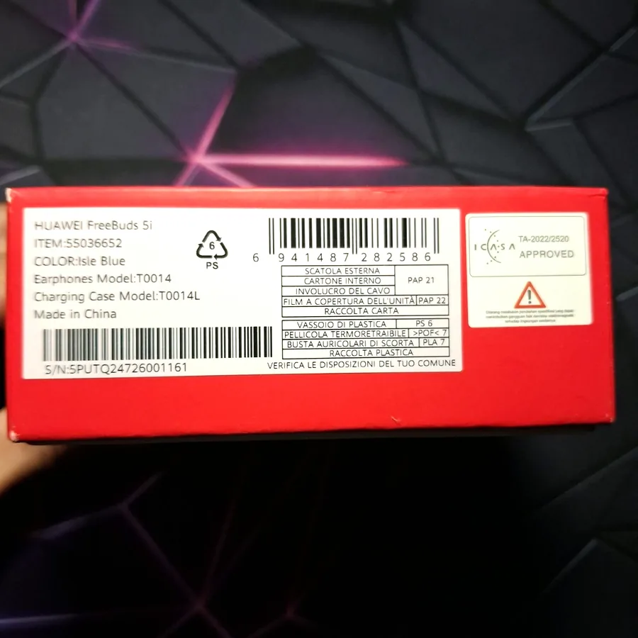 Наушники Huawei FreeBuds 5i, б/у отличное состояние