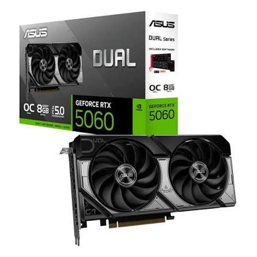Asus RTX 5060 Dual, новая