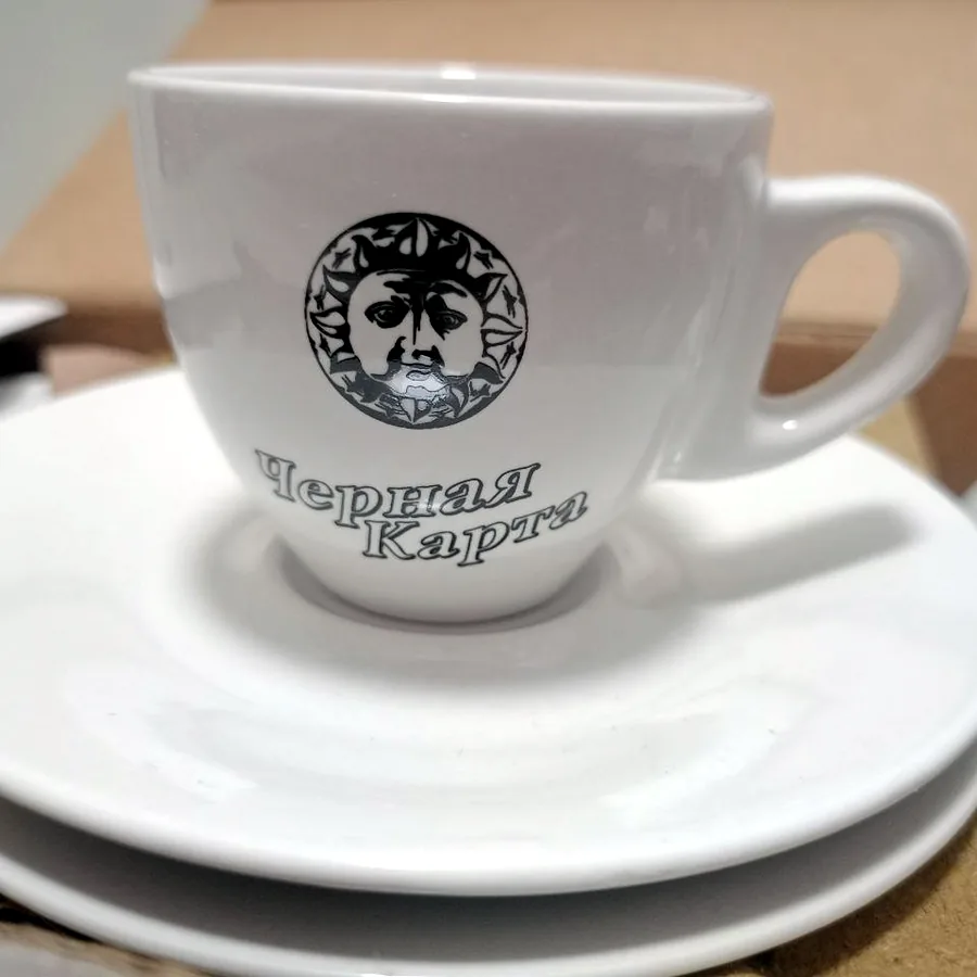 Кофейный набор Чёрная Карта, 6 персон