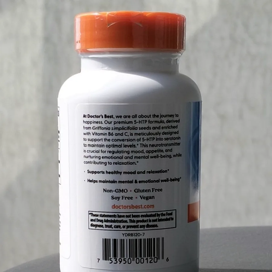 5-HTP Doctor's Best, 120 капсул по 100 мг
