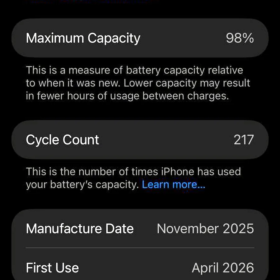 iPhone 15 Pro, 256 GB, Black Titanium
