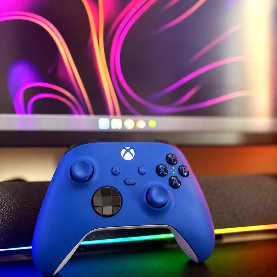 Геймпад Xbox Shock Blue, новый
