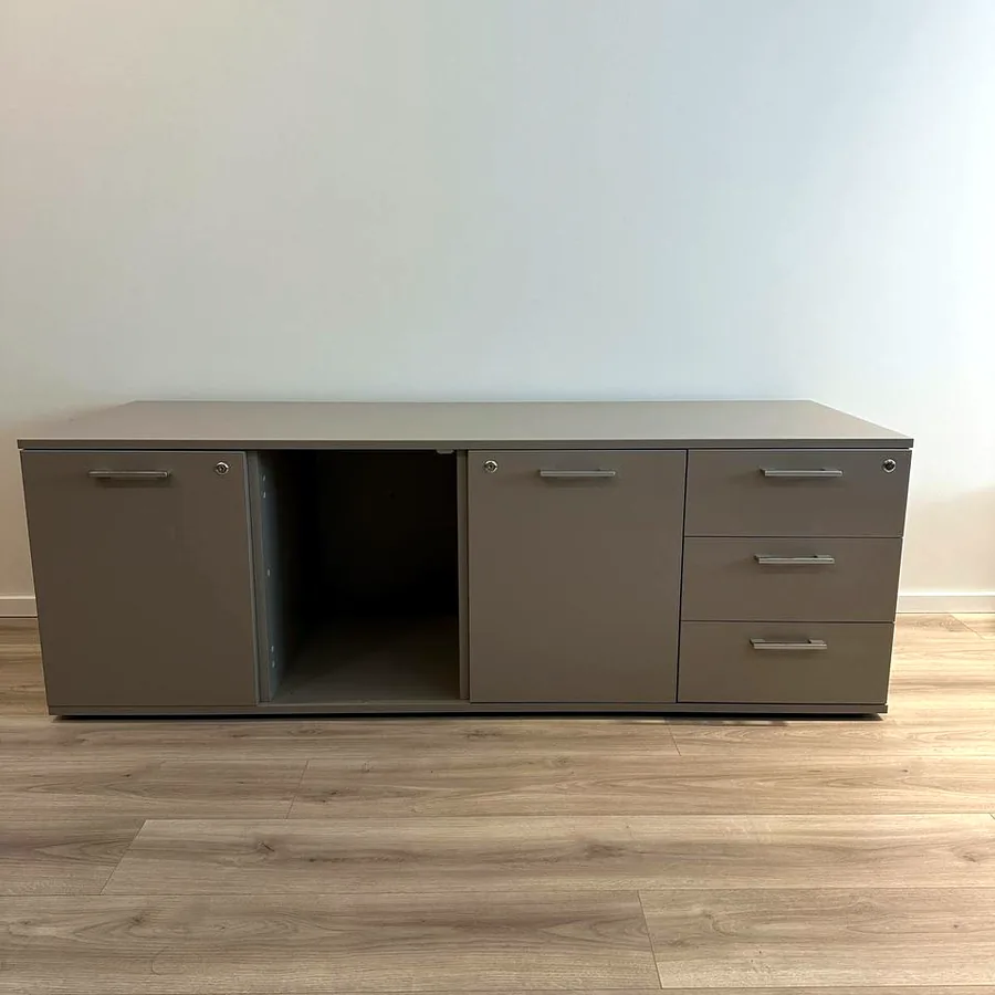 Стол и тумба Andreotti, 160×80 и 160×60