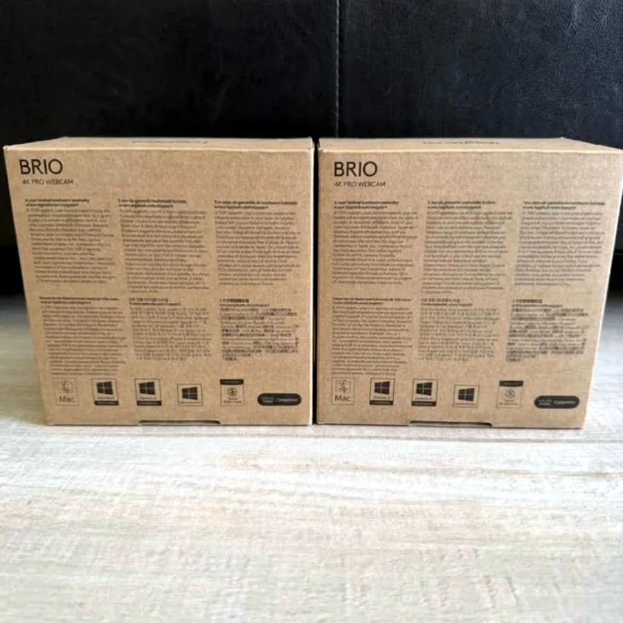 Веб-камера Logitech Brio 4K Pro, 2 штуки