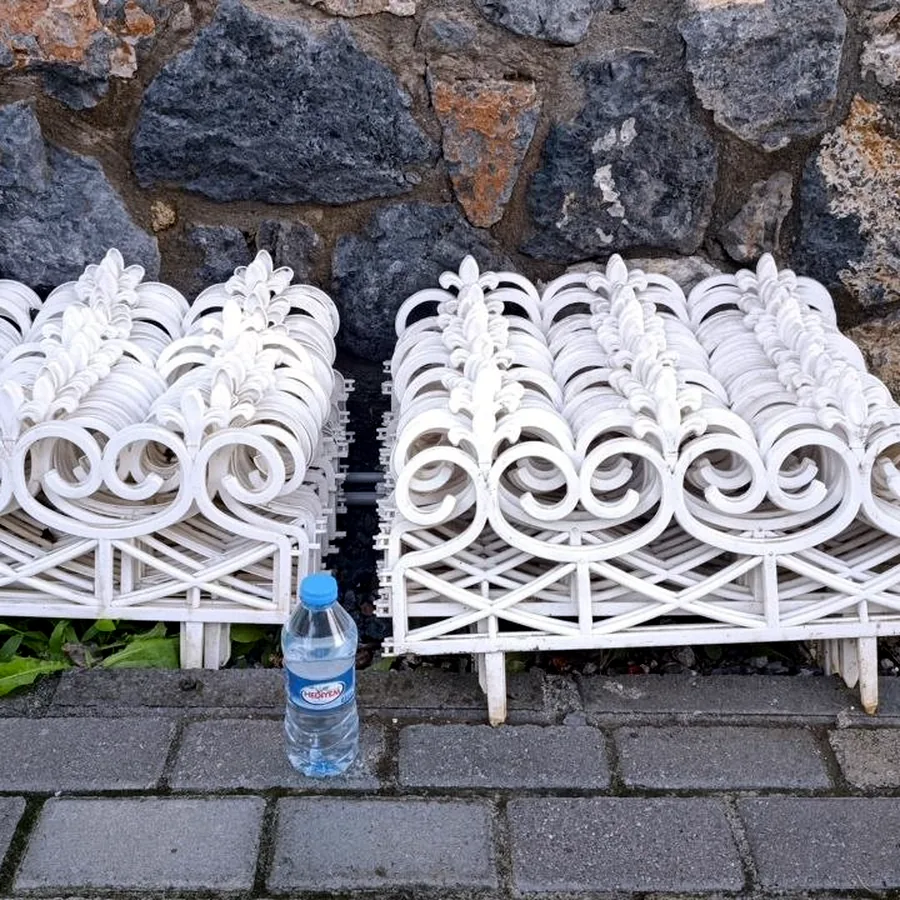 Заборчики для клумб, 60 штук