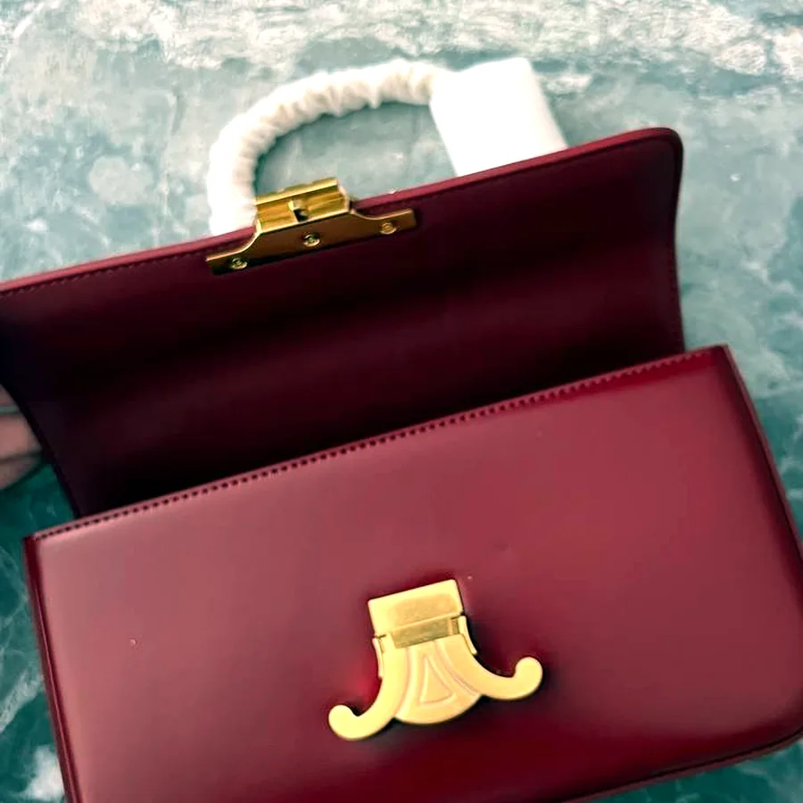 Сумка Celine на плечо, телячья кожа