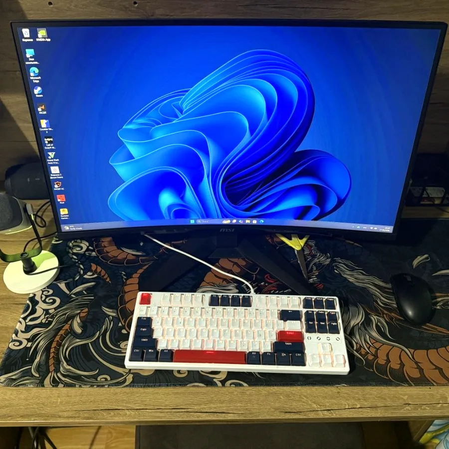 Игровой ПК AMD Ryzen 5 5600X + монитор MSI 2K 180 Гц
