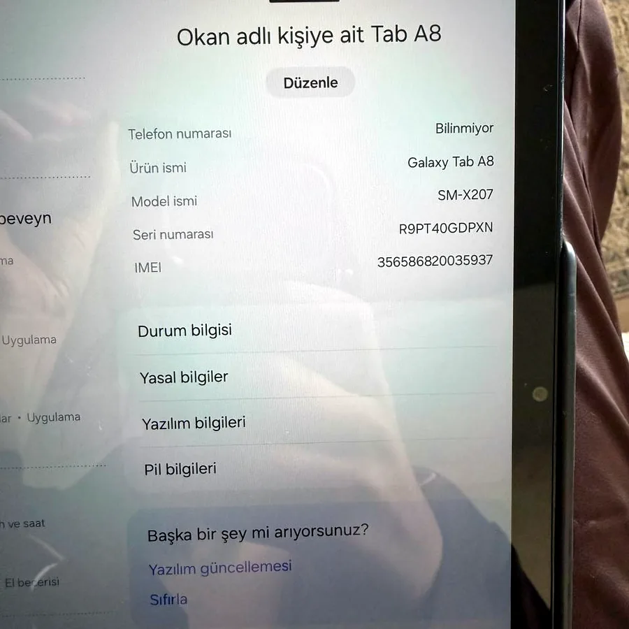 Samsung Galaxy Tab A8, отличное состояние