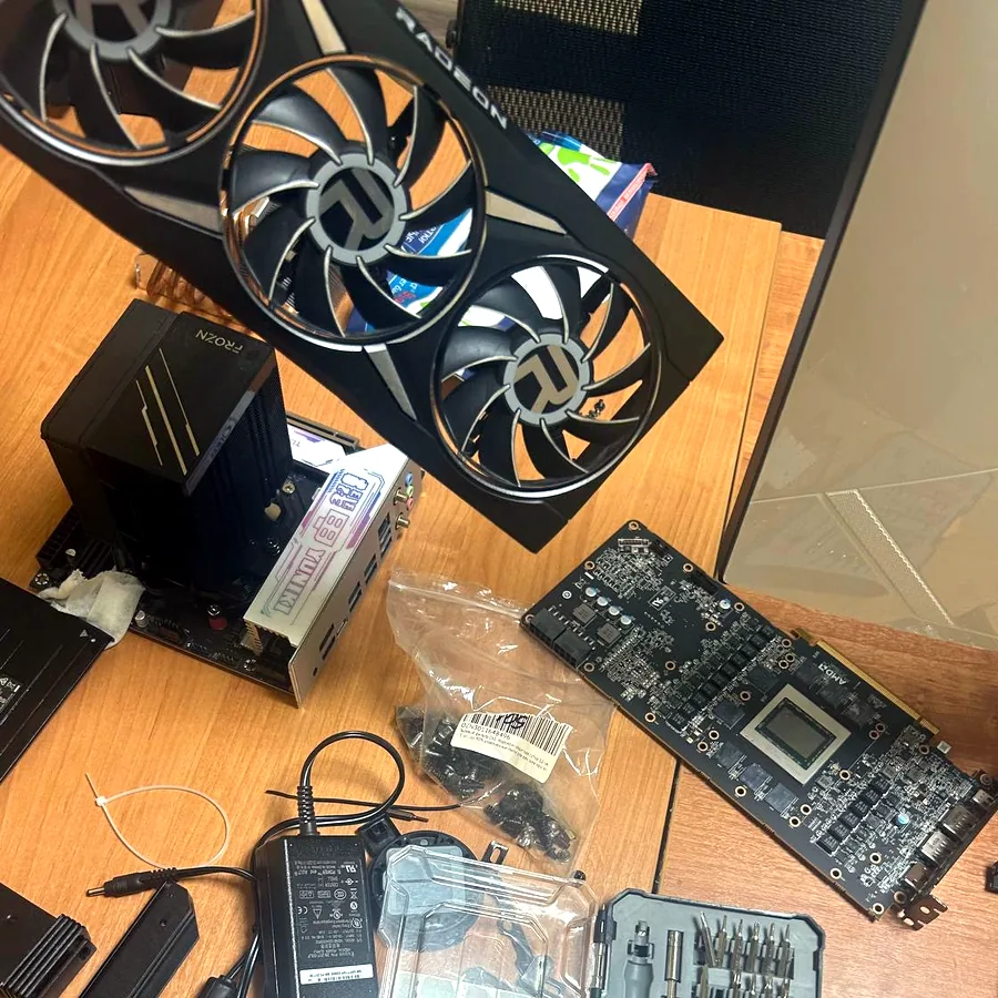 Игровой ПК на Ryzen 7 5700X и RX 6950XT
