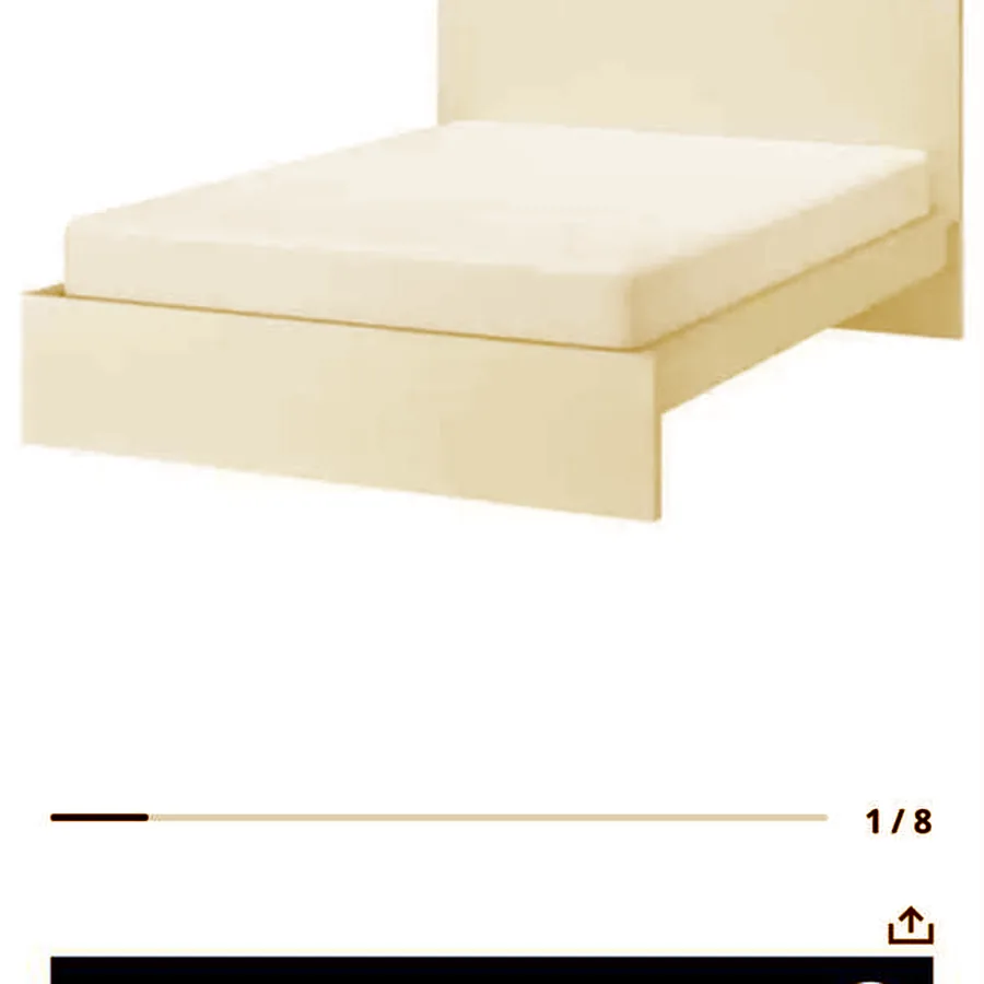 Кровать Ikea с матрасом и ящиками