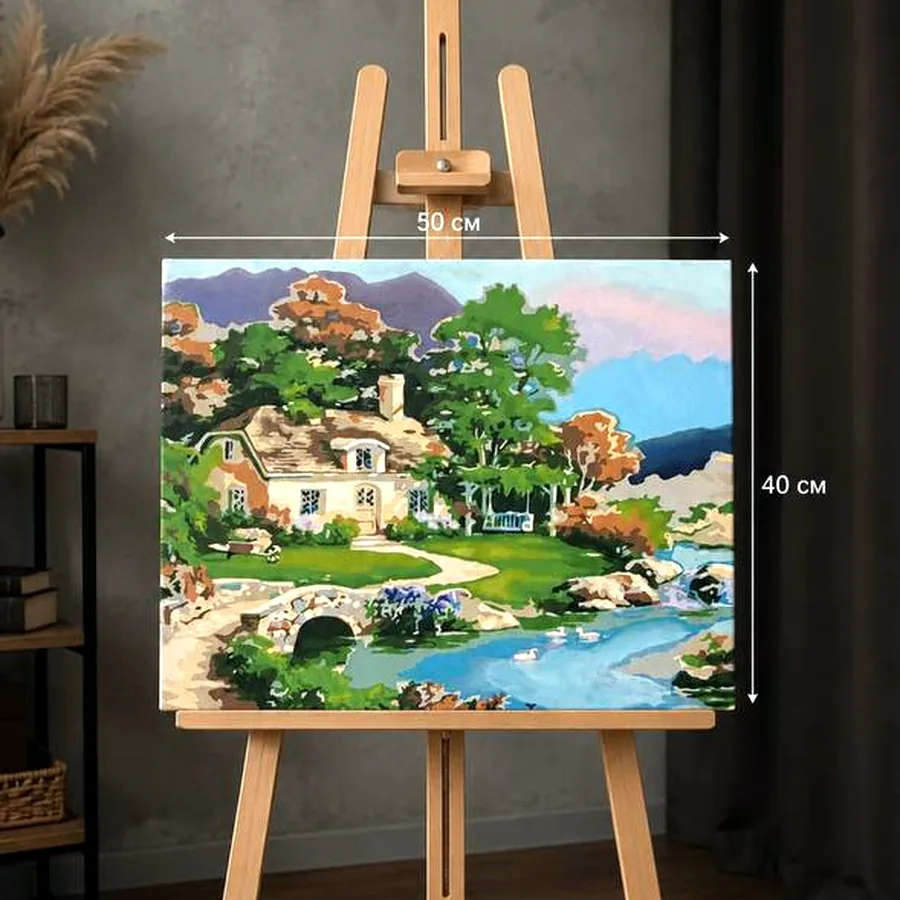 Картина маслом, 60x40 см