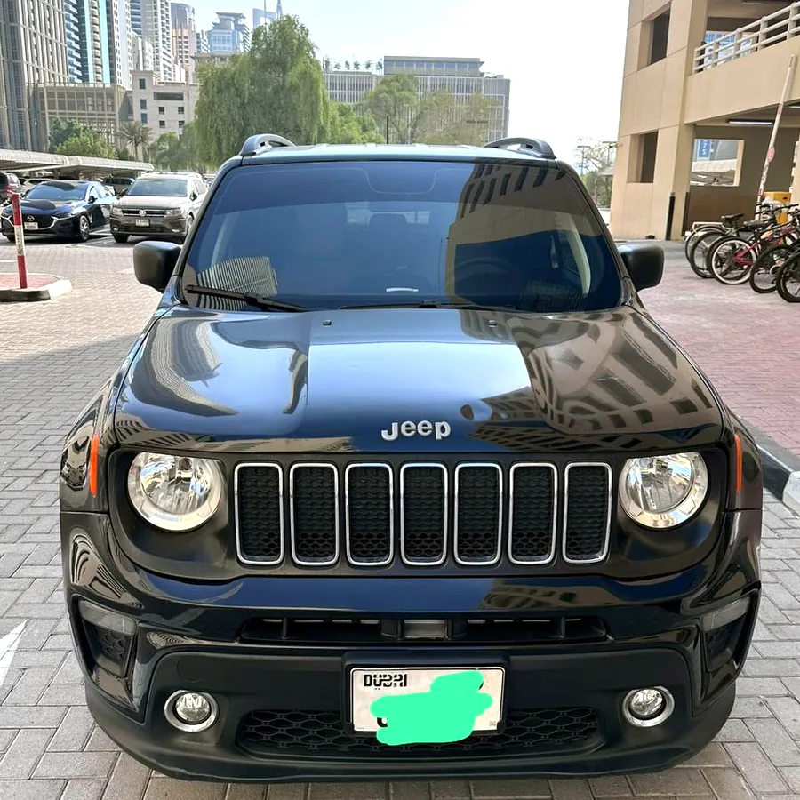 Jeep Renegade 2020, чёрный, Дубай