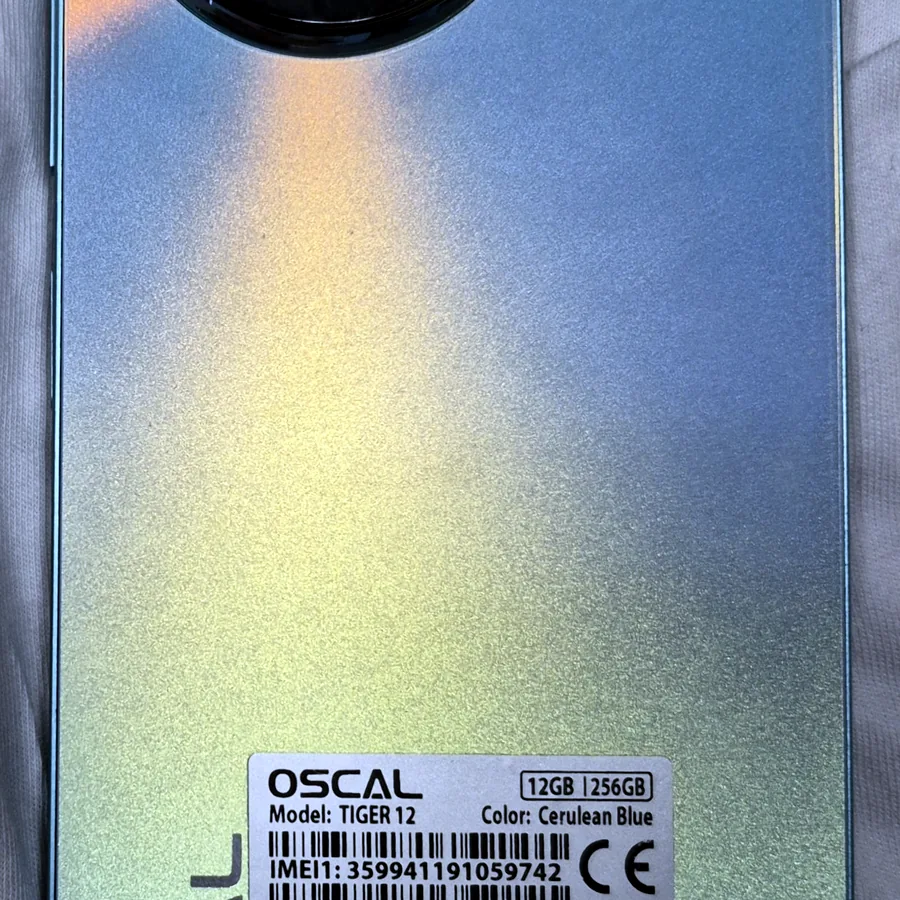 OSCAL Tiger 12, 12/256GB, like new
