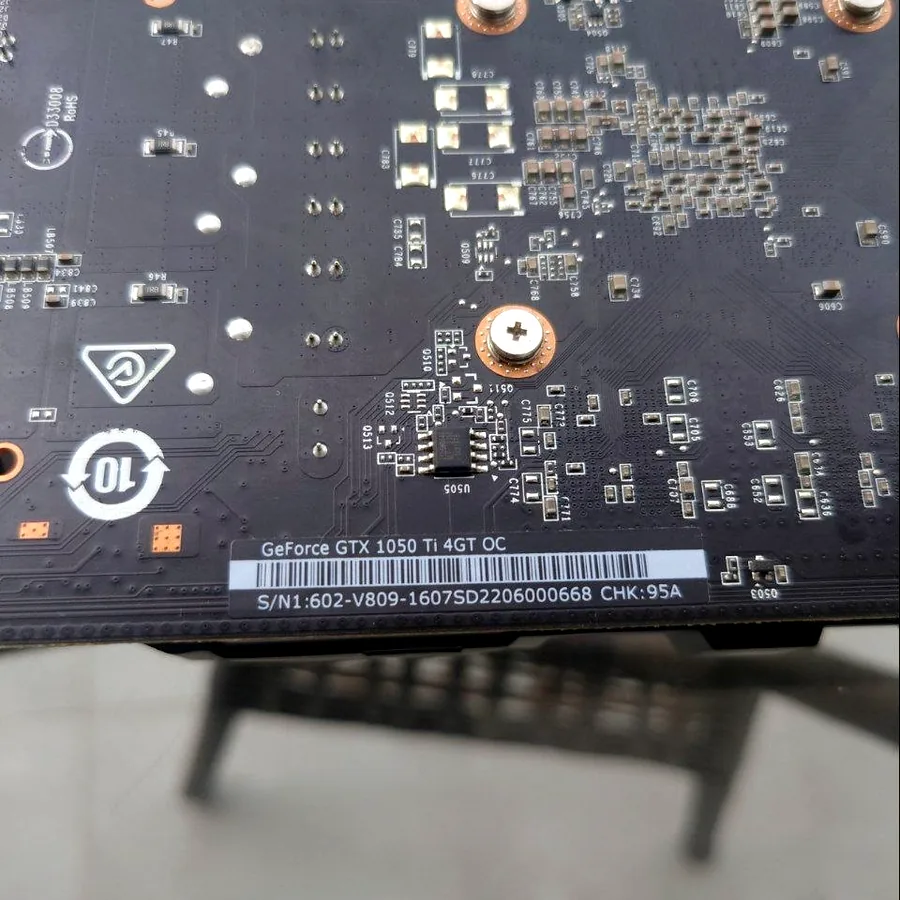Видеокарта MSI GTX 1050ti 4GB OC