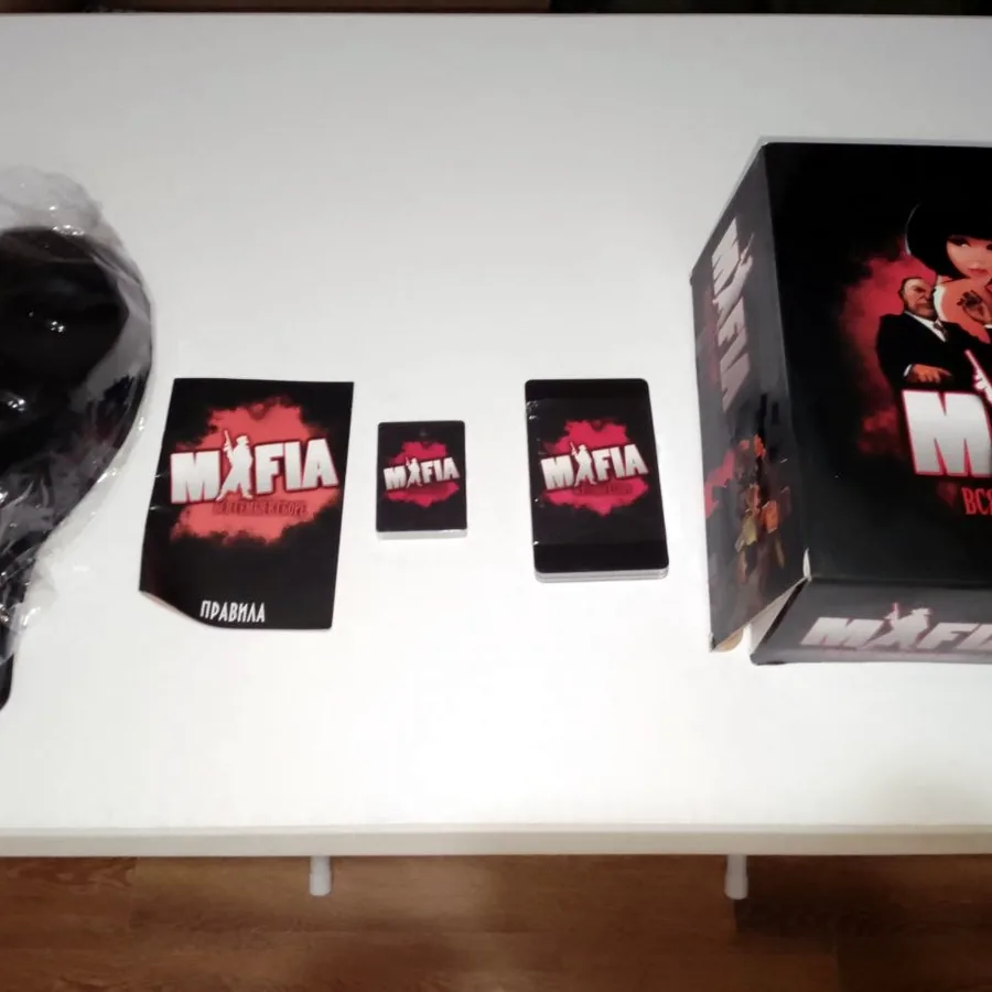 Настольная игра «Мафия. Вся семья в сборе»