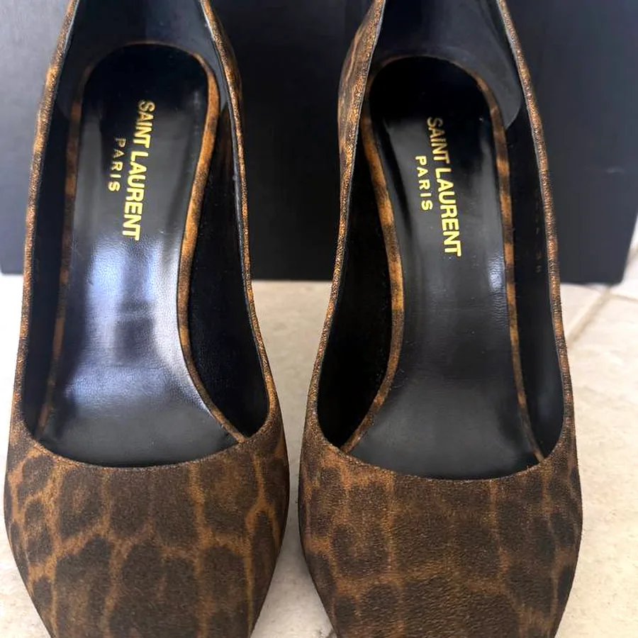 Туфли Saint Laurent замша, размер 38