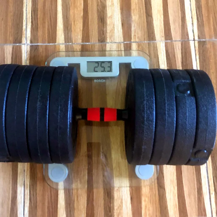 Гантели 25 кг + 25 кг с грифом