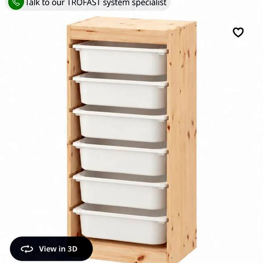 Детская мебель IKEA: кроватка, пеленальный столик, тумба