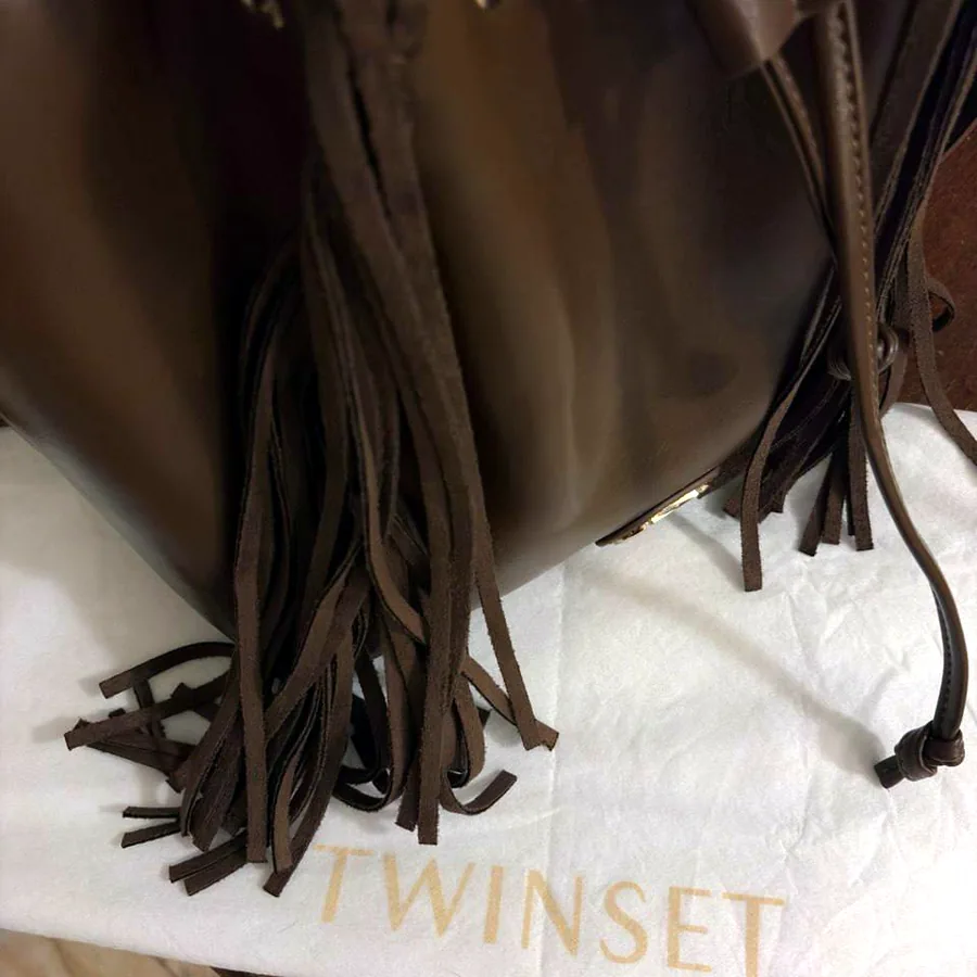Сумка TWINSET LONDON, шоколадный цвет