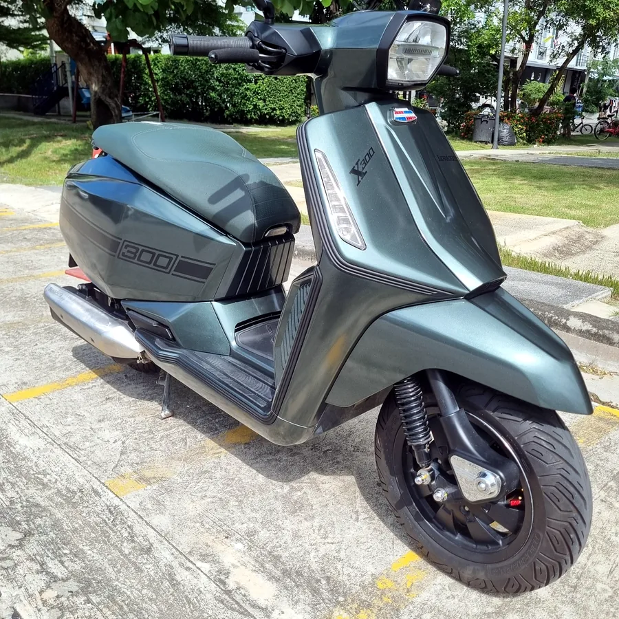 Lambretta X300 ABS Keyless 2023, пробег 12 500 км