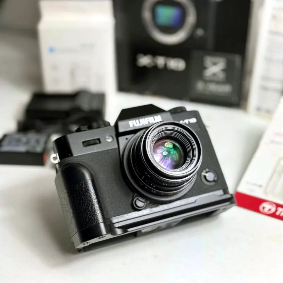 Фотоаппарат Fujifilm X-T10 с объективом 35 мм
