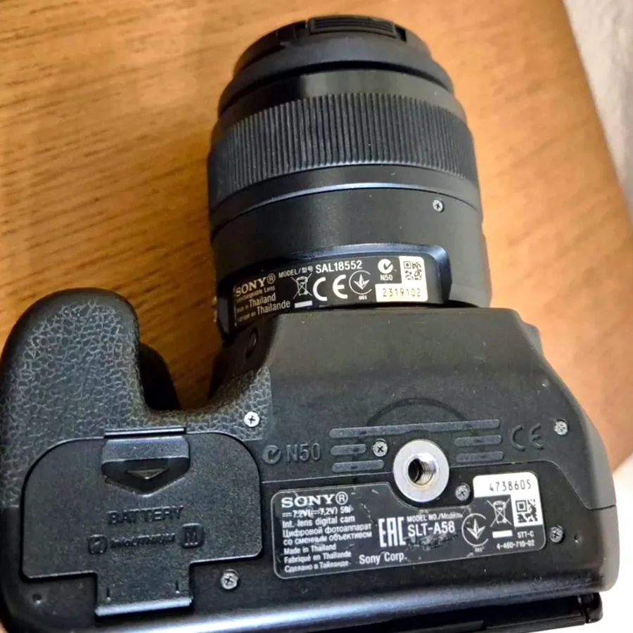 Sony A58 с объективами 18-55 и 85mm