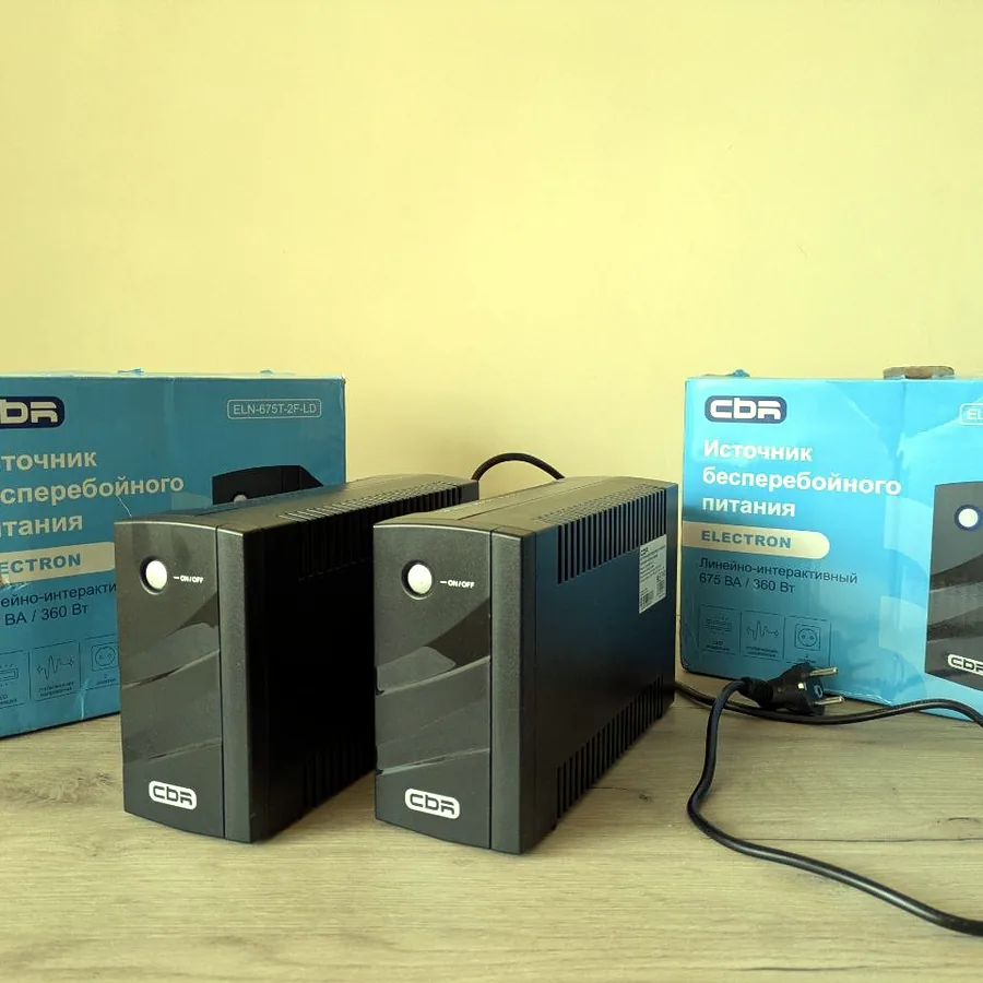 ИБП CBR 360 Ватт, два штуки